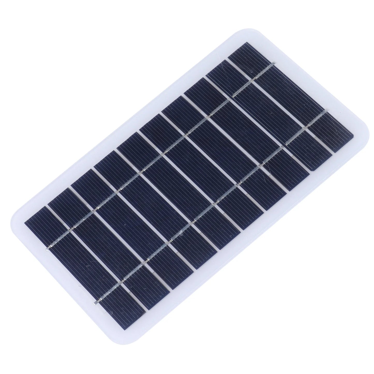 LAFGUR Solar Panel Charger,Solar Panel,2W 5V Polycrystalline Silicon Solar Panel Outdoor Solar Battery Charger Mobile Power Supply for Charging Mobile Phone