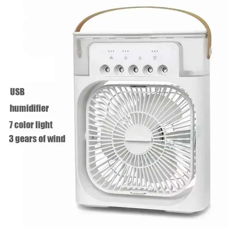 Multifunctional five-hole humidification fan