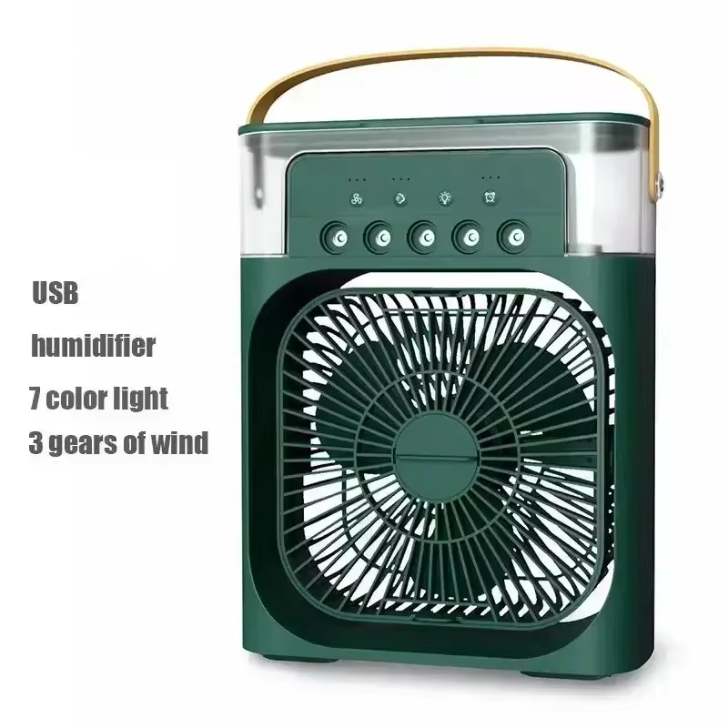 Multifunctional five-hole humidification fan